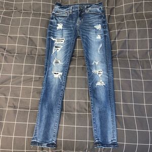 American Eagle Ripped Flex Jeans